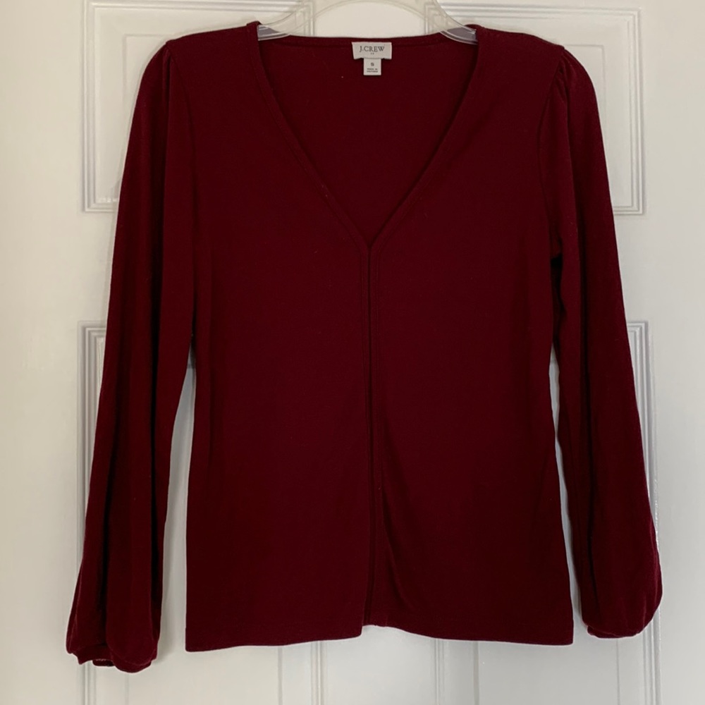 J. Crew Plunge Neck Basic